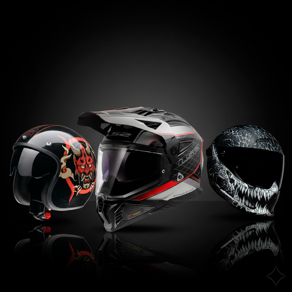 Cómo elegir el casco perfecto según tu tipo de moto