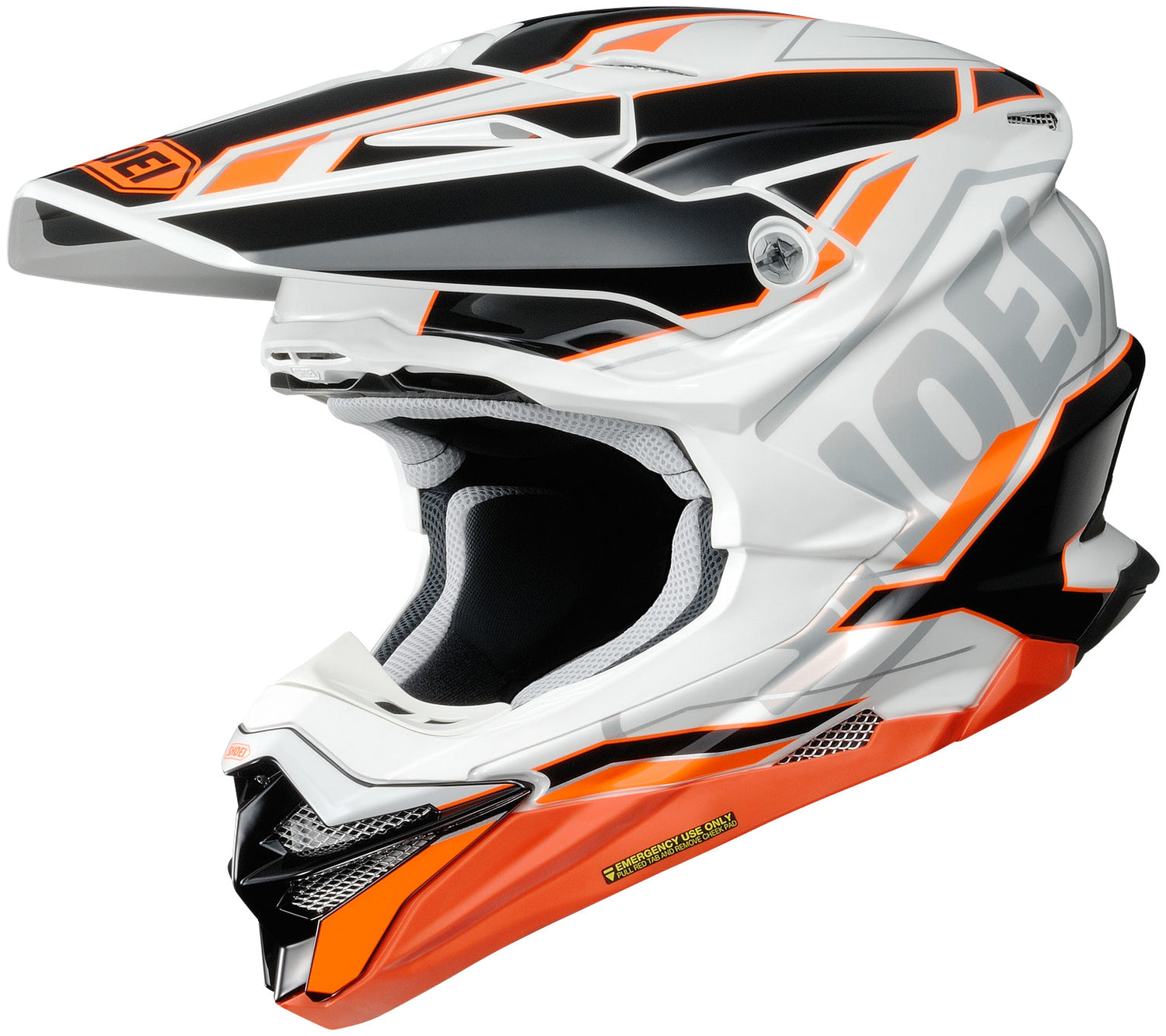 CASCO SHOEI VFX-EVO ALLEGIANT NARANJA