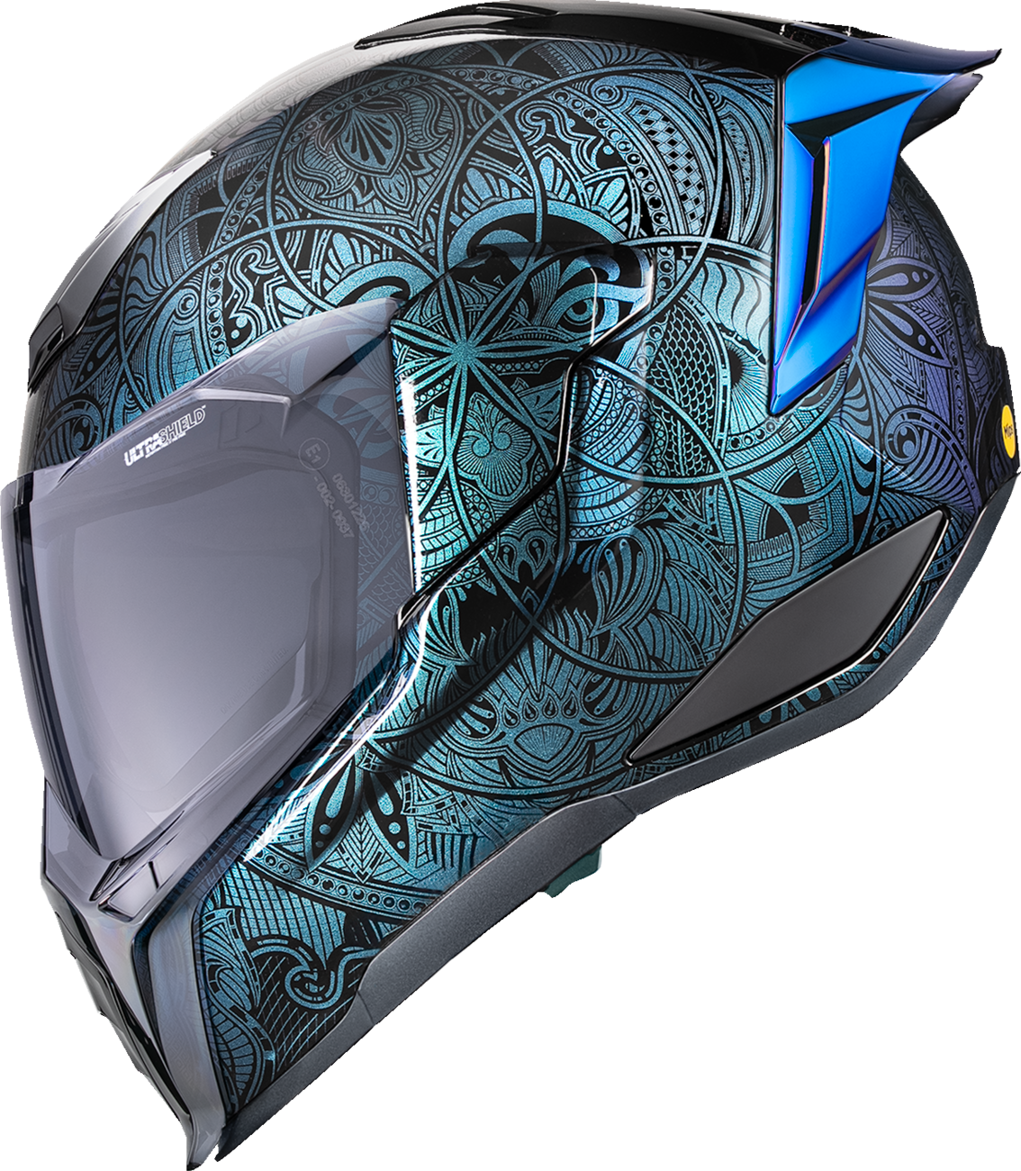 CASCO INTEGRAL ICON ULTRAFLITE MANDALA AZUL