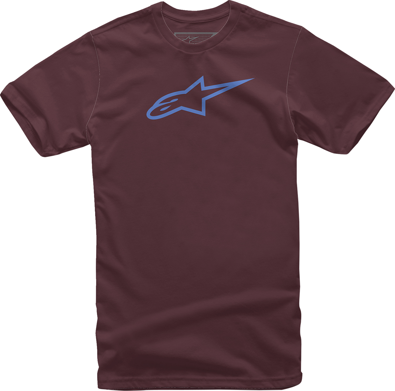 CAMISETA ALPINESTARS AGELESS CLASSIC GRANATE/NEGRO XL