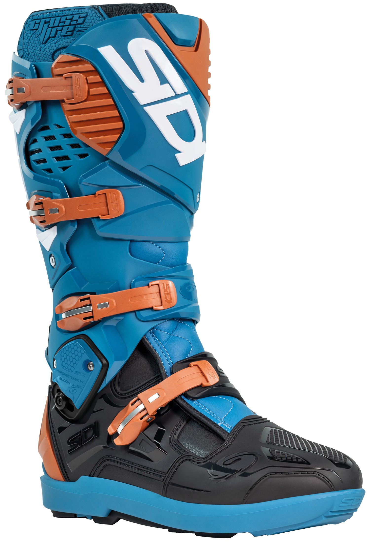 BOTAS MOTOCROSS SIDI CROSSFIRE 3 SRS PETROLEO/BRONCE