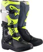 BOTAS ALPINESTARS TECH 3 NEGRO/GRIS/AMARILLO FLUORESCENTE