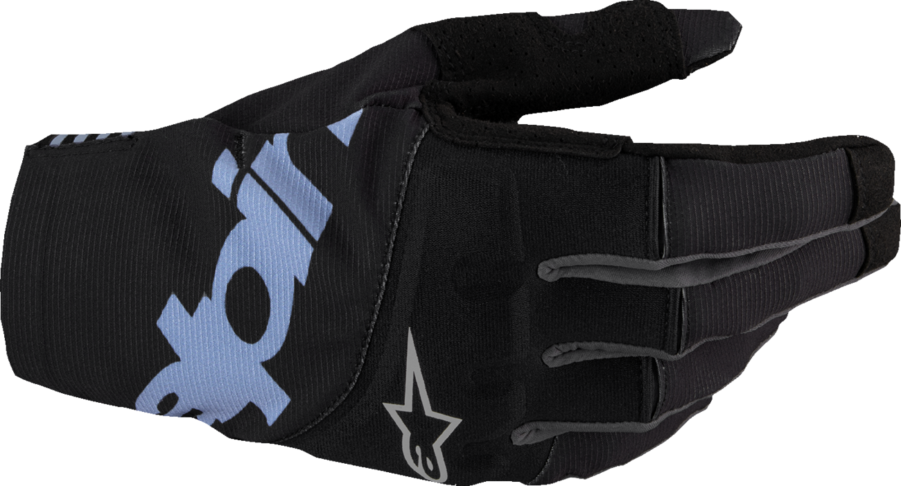 GUANTES MOTOCROSS ALPINESTARS TECHSTAR NEGRO