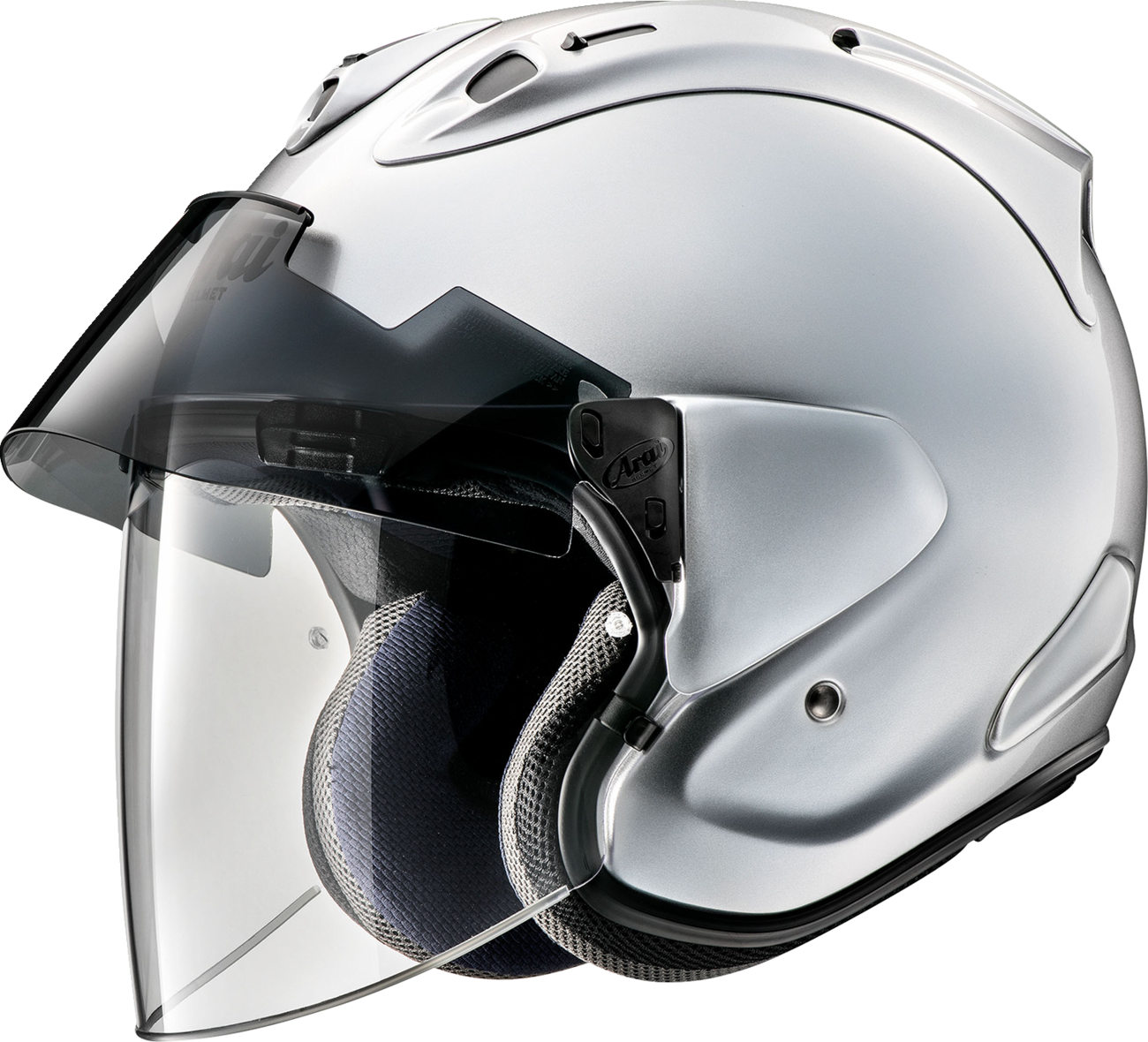 CASCO ARAI HELMETS RAM-X PLATA ALUMINIO