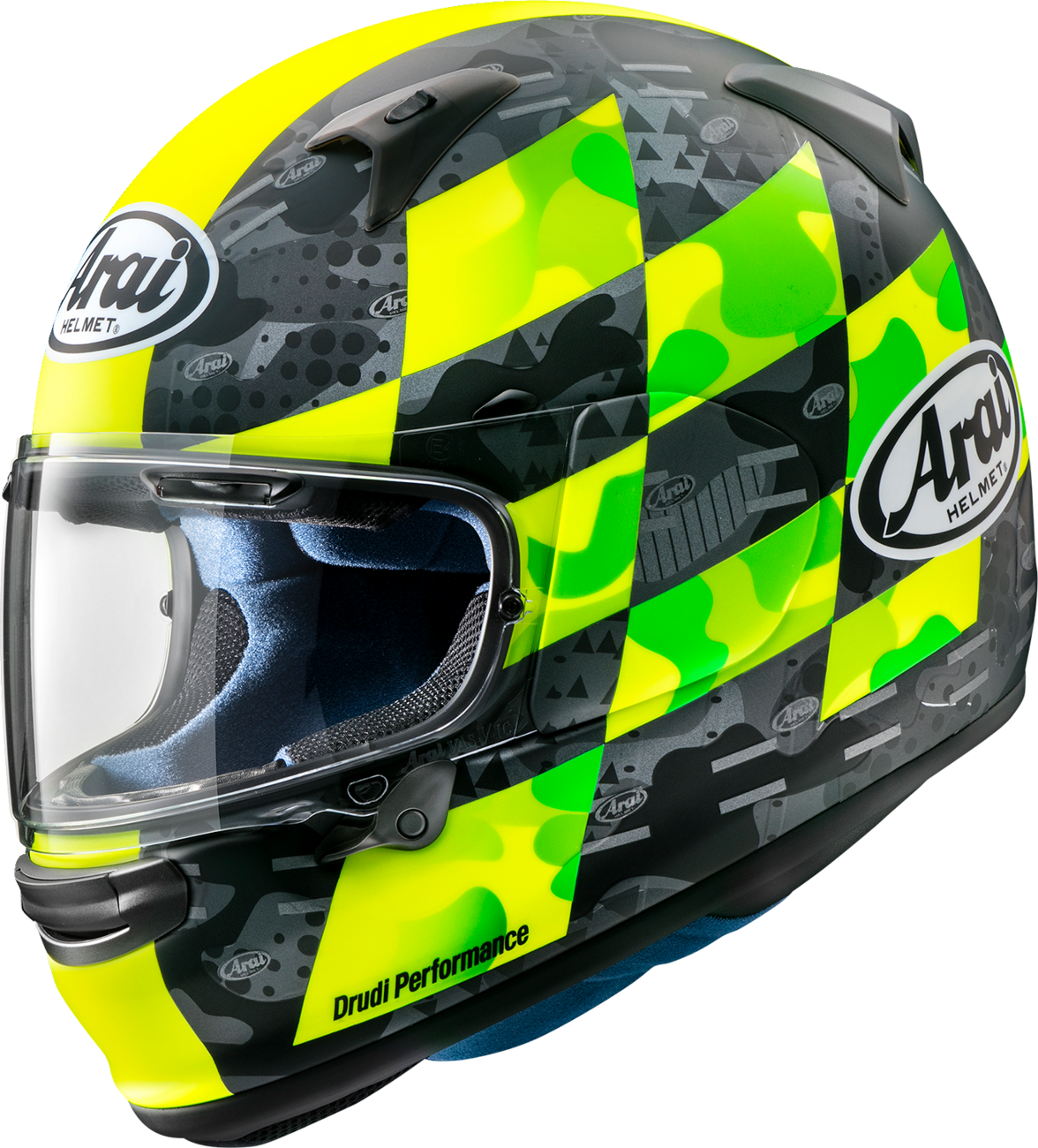 CASCO INTEGRAL ARAI HELMETS REGENT-X PATCH AMARILLO
