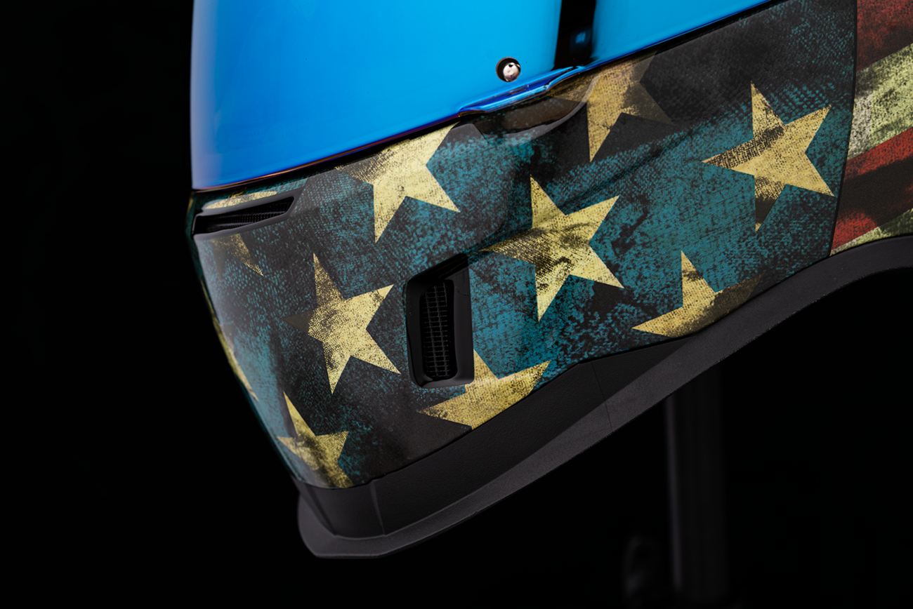 CASCO INTEGRAL ICON AIRFORM OLD GLORY GLOW IN THE DARK
