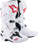 BOTAS ALPINESTARS TECH 10 SUPERVENTED BLANCO/ROJO