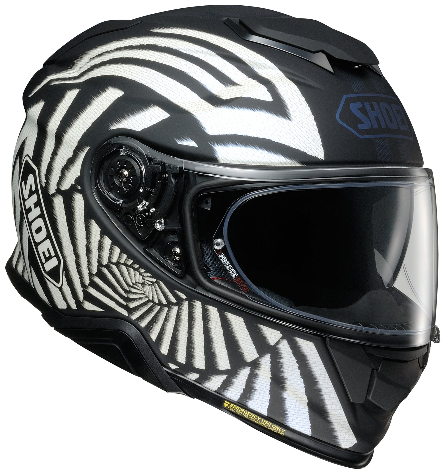 CASCO INTEGRAL SHOEI GT-AIR II QUBIT NEGRO