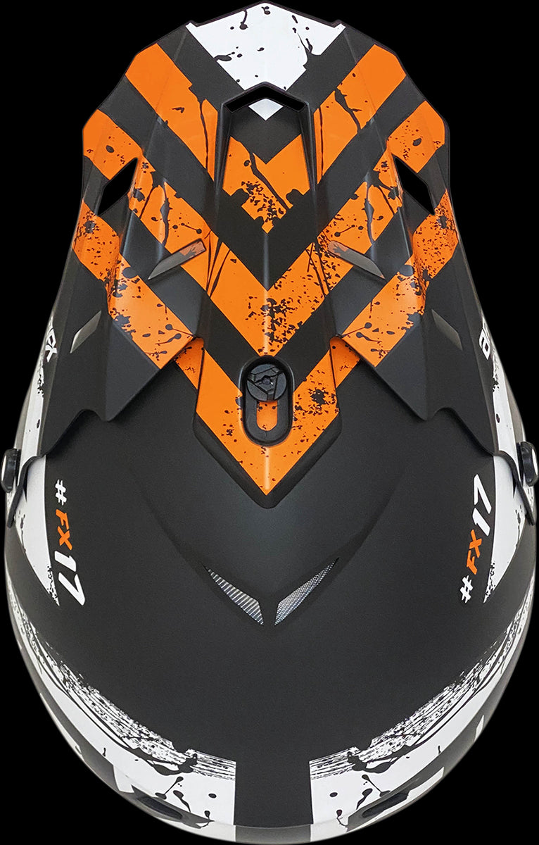 CASCO AFX   FX17 ATTACK NARANJA