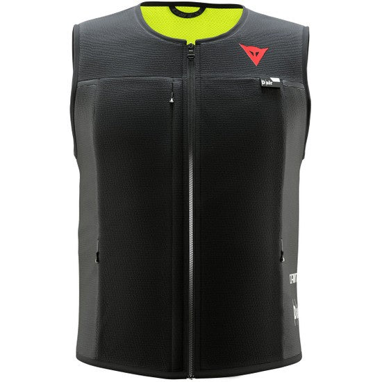 CHAQUETA DAINESE SMART NEGRO AMARILLO FLUORESCENTE
