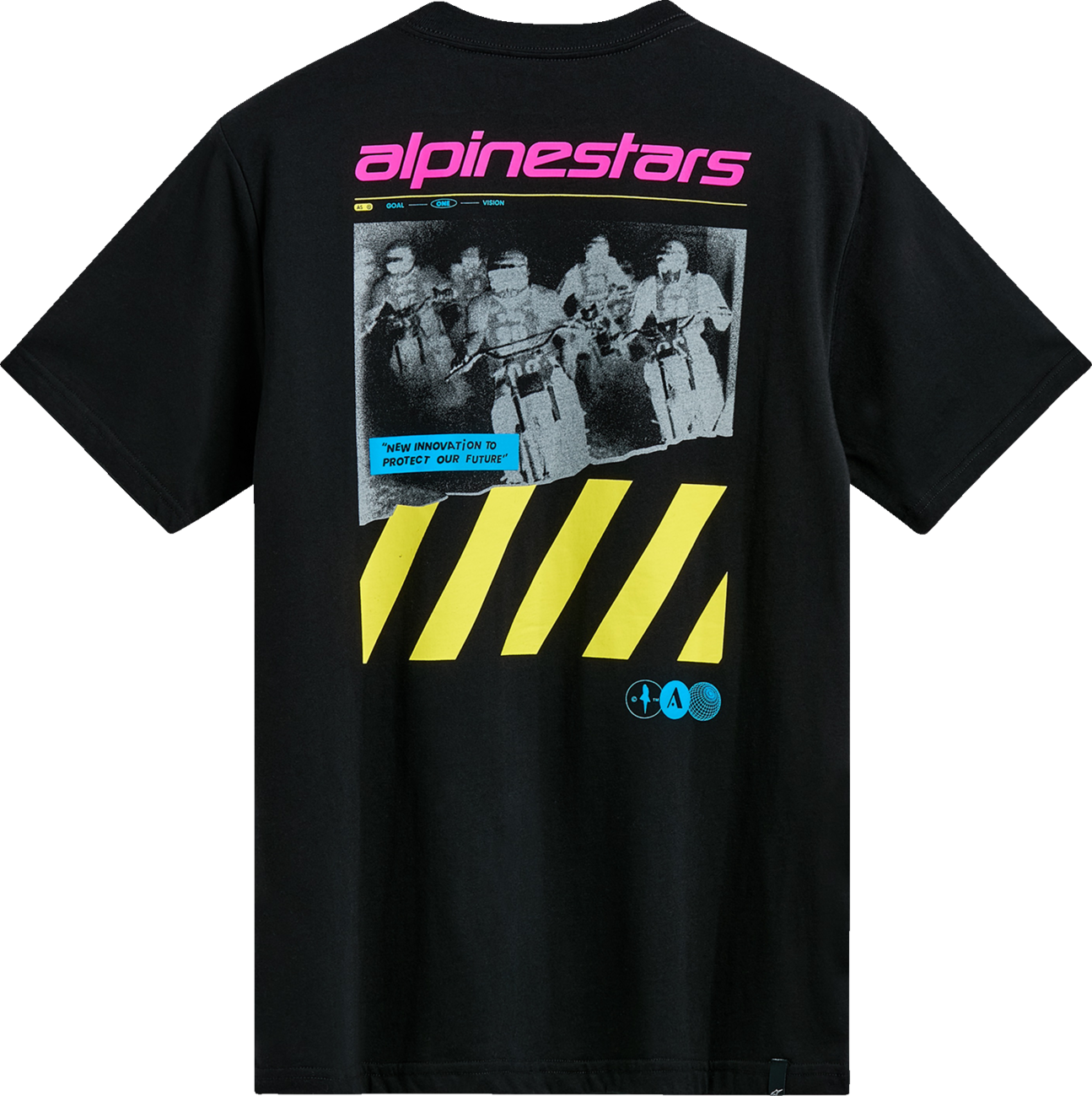 CAMISETA ALPINESTARS NO BARRIER CSF NEGRA