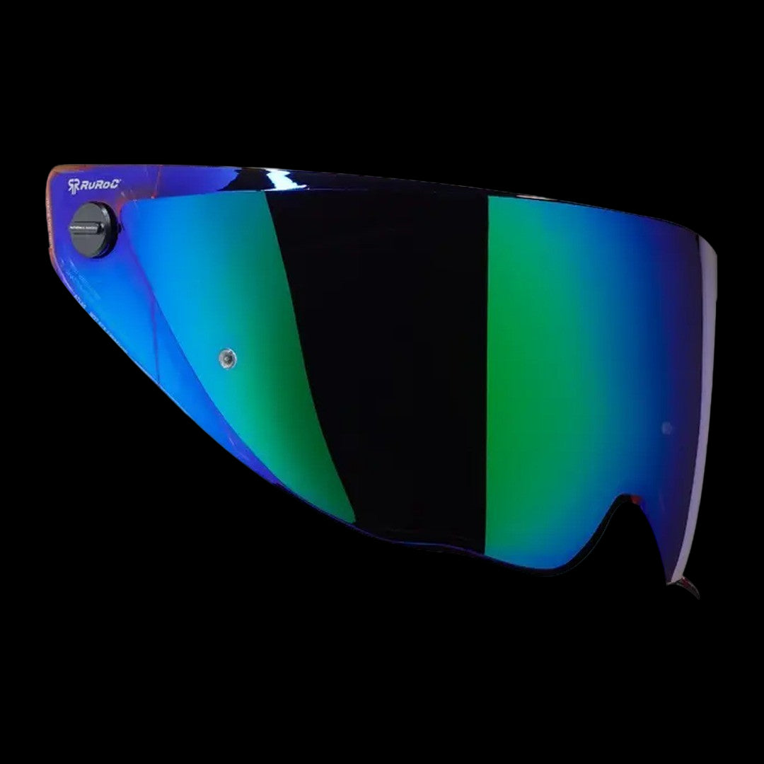 VISOR RUROC  ATLAS 3.0/4.0 IRIDESCENT  VERDE