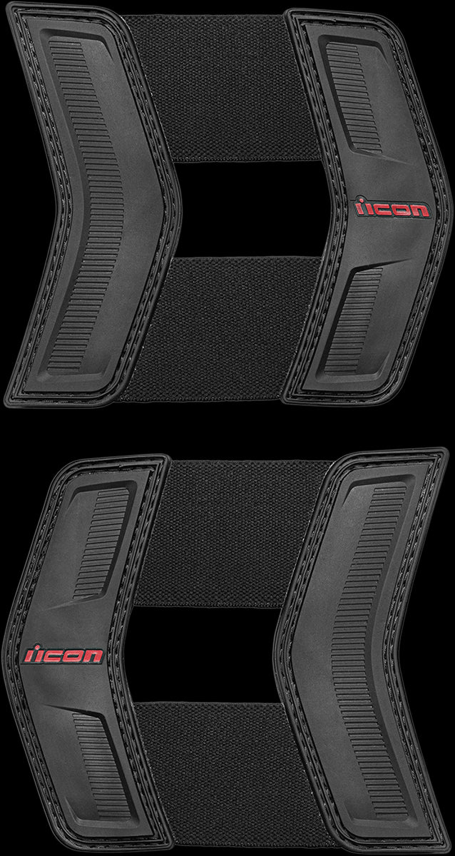 CORREA DE CINTURA PARA CHALECO ICON STRYKER  NEGRO ROJO