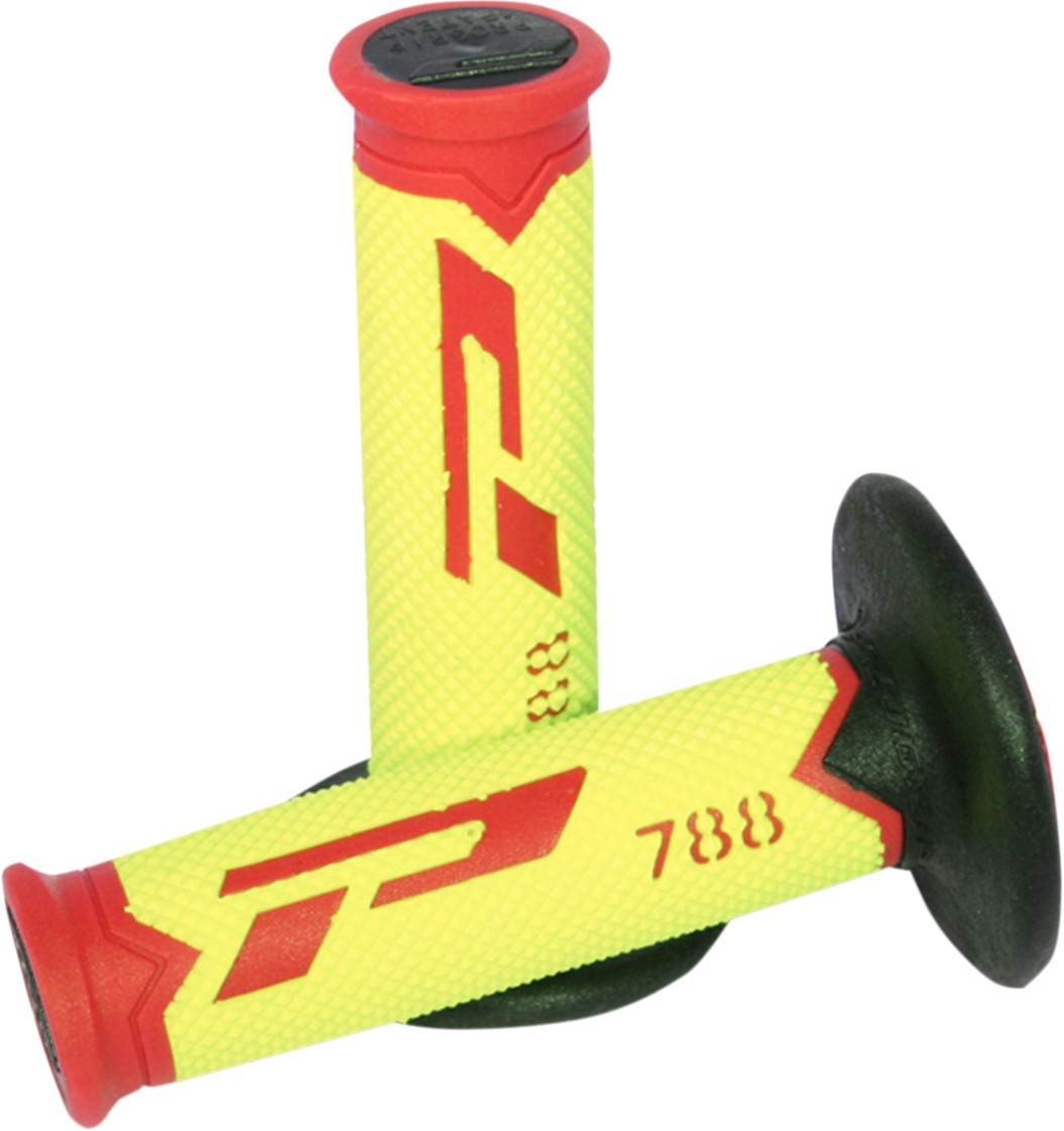 PUNOS PRO GRIP 788 ROJO NEGRO AMARILLO