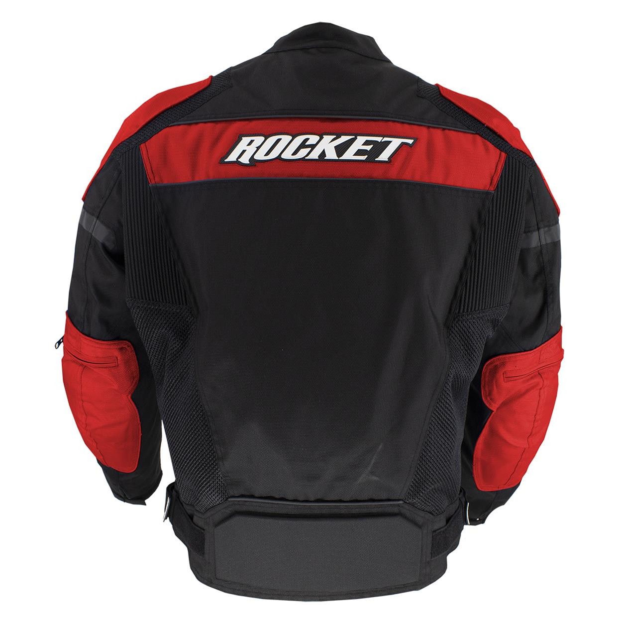CHAQUETA JOE ROCKET DAYRIDE NEGRO ROJO