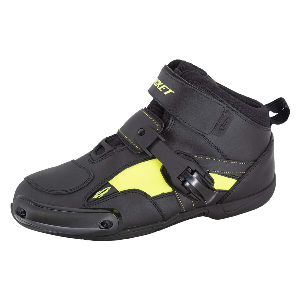 BOTAS JOE ROCKET SECTOR NEGRO AMARILLO FLUORESCENTE