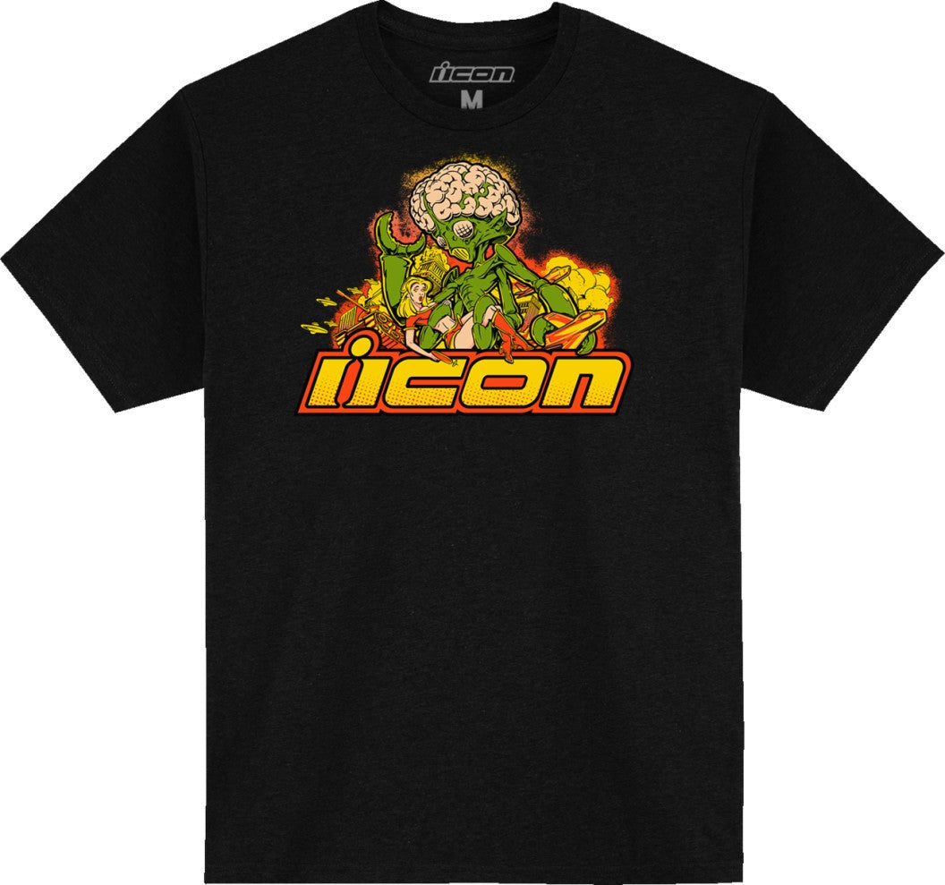 CAMISETA ICON BLITZ BUGOIDE VERDE NEGRO NARANJA AMARILLO