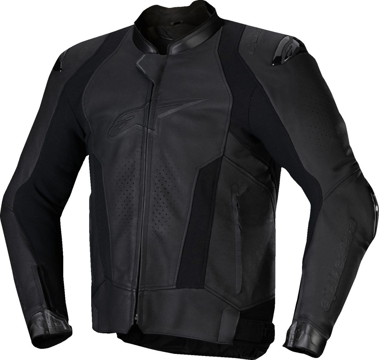 CHAQUETA ALPINESTARS MISSILE V3 CUERO NEGRO