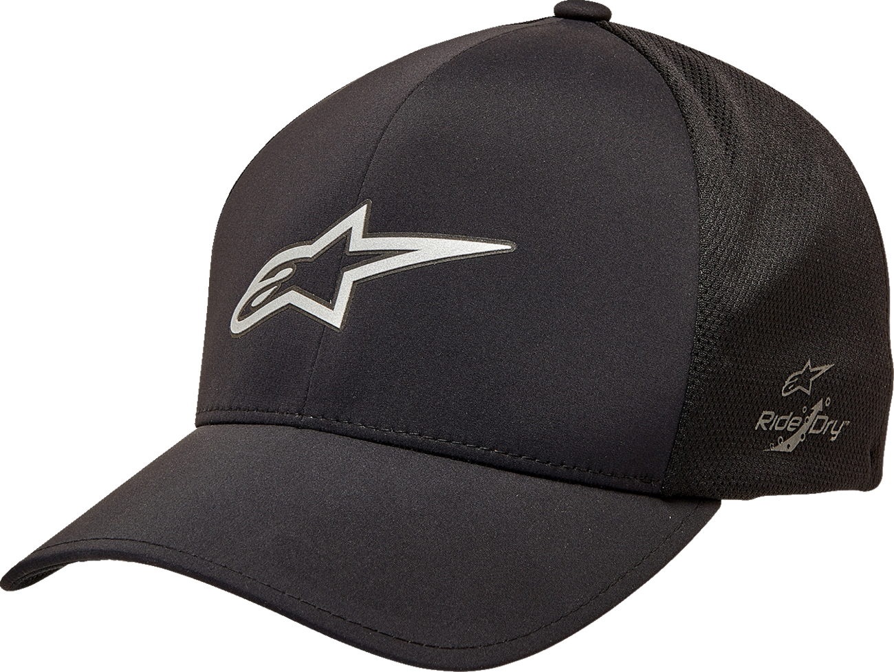 GORRA ALPINESTARS AGELESS MESH DELTA NEGRA