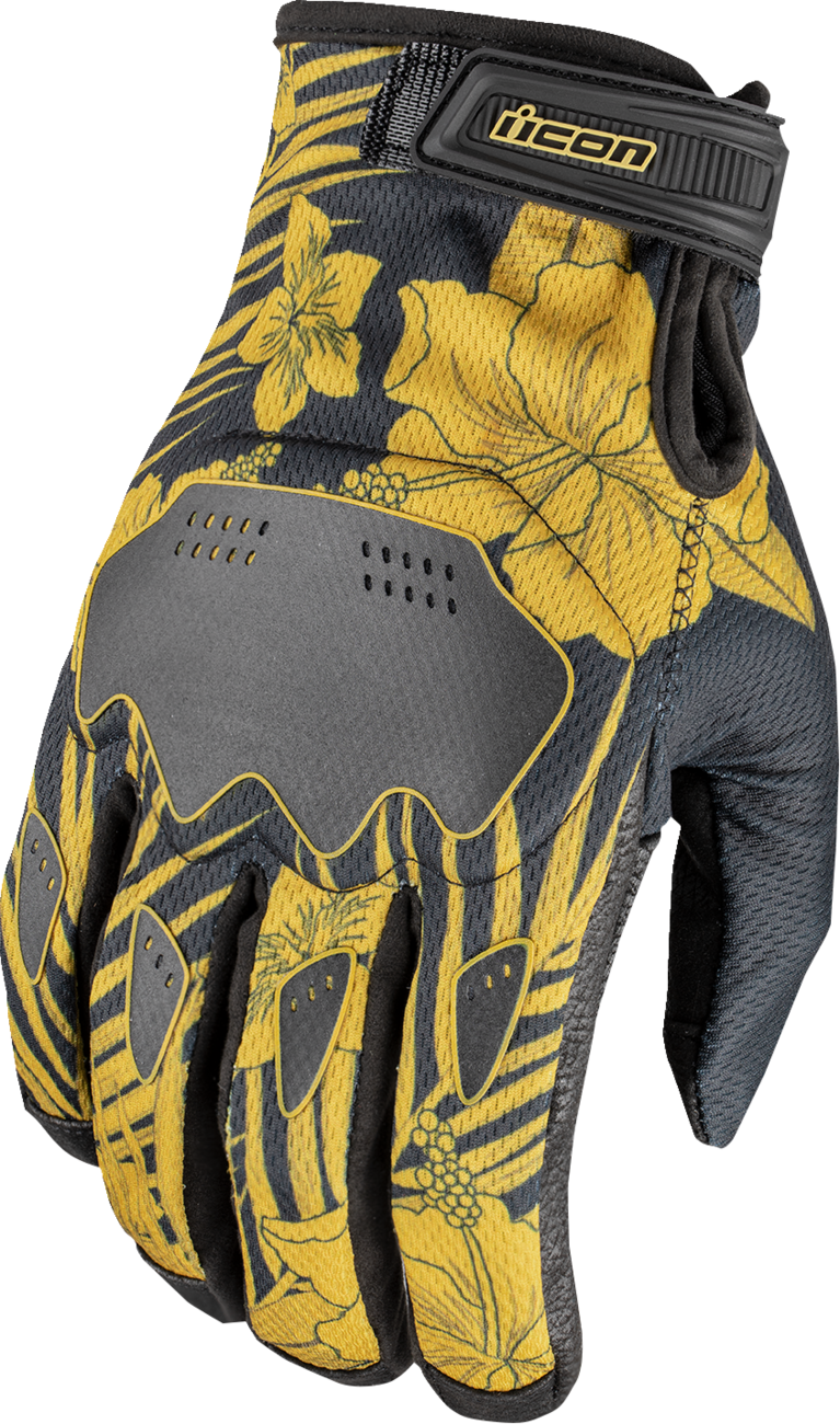 GUANTES ICON HOOLIGAN KAONOHI NEGRO