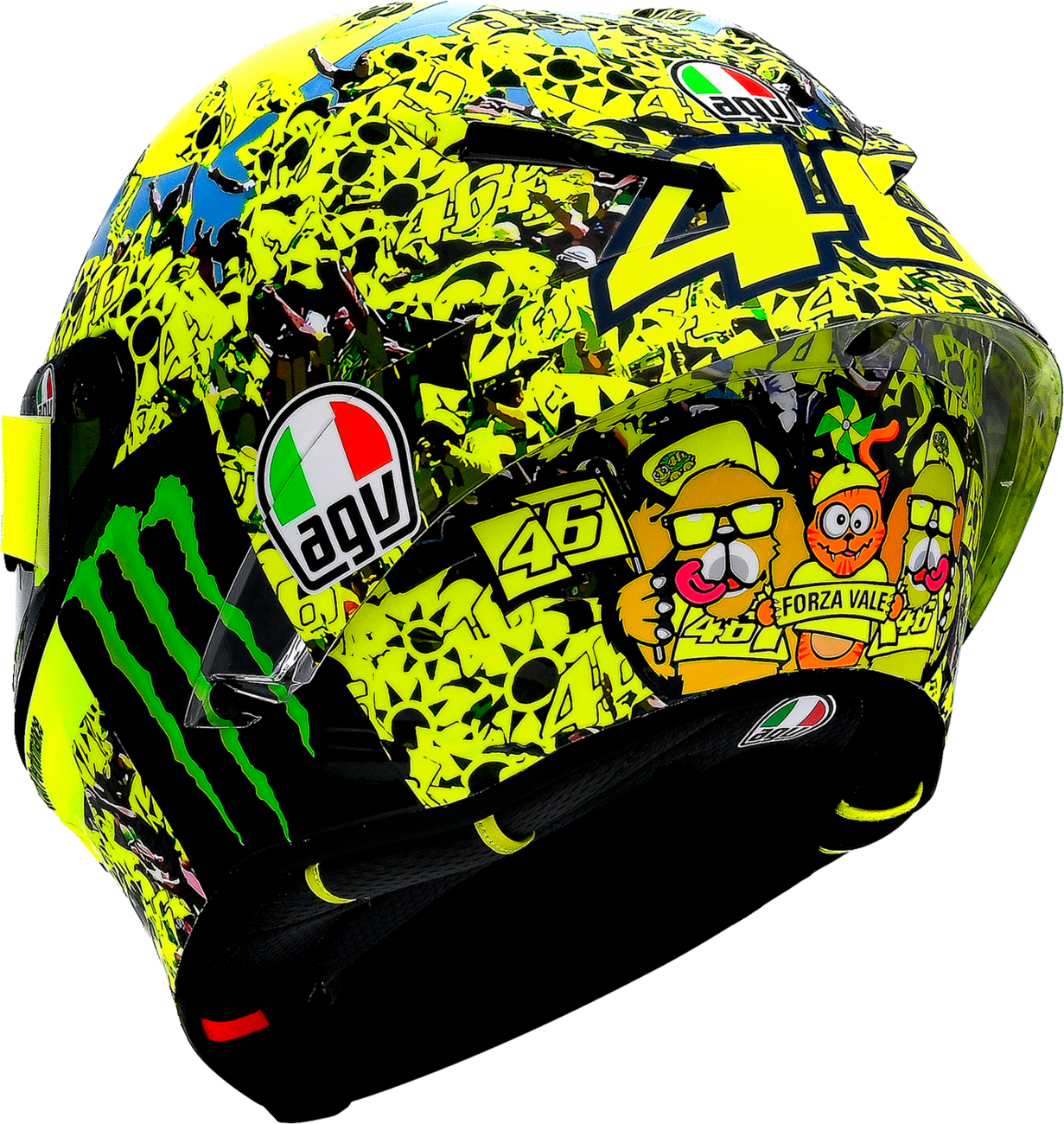 CASCO INTEGRAL AGV PISTA GP RR ROSSI MISANO 2 2021 EDICIÓN LIMITADA