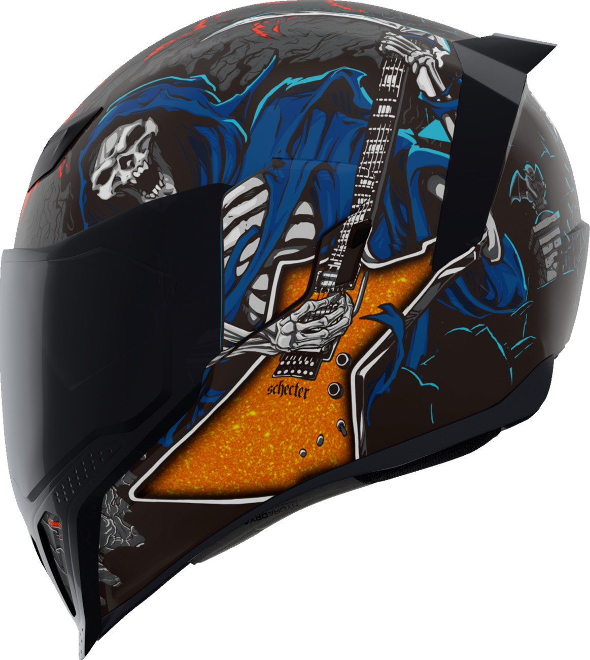 CASCO ICON AIRFLITE TRICK OR STREET 4 NEGRO