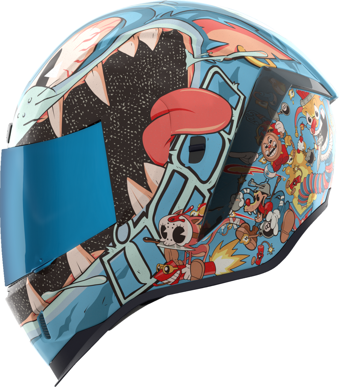 CASCO INTEGRAL ICON AIRFORM 9 LIVES BLANCO
