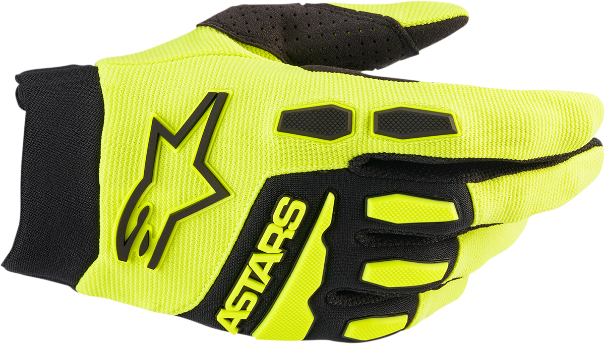 GUANTES ALPINESTARS FULL BORE AMARILLO/NEGRO
