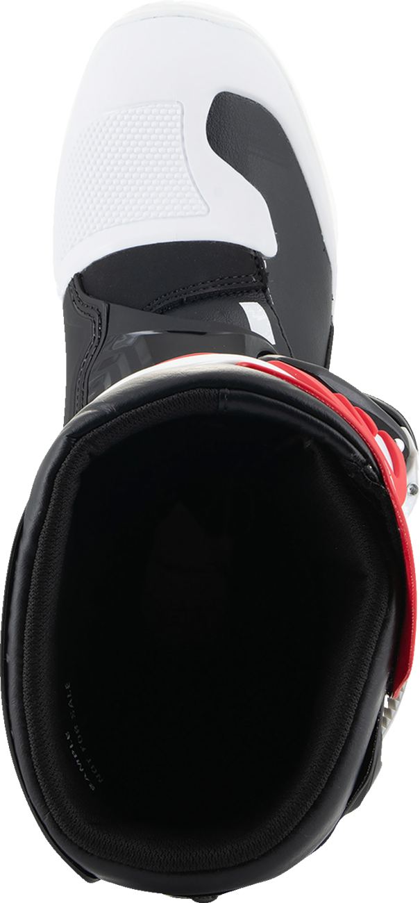 BOTAS ALPINESTARS TECH 3S YOUTH BLANCO/NEGRO/ROJO PARA NINOS