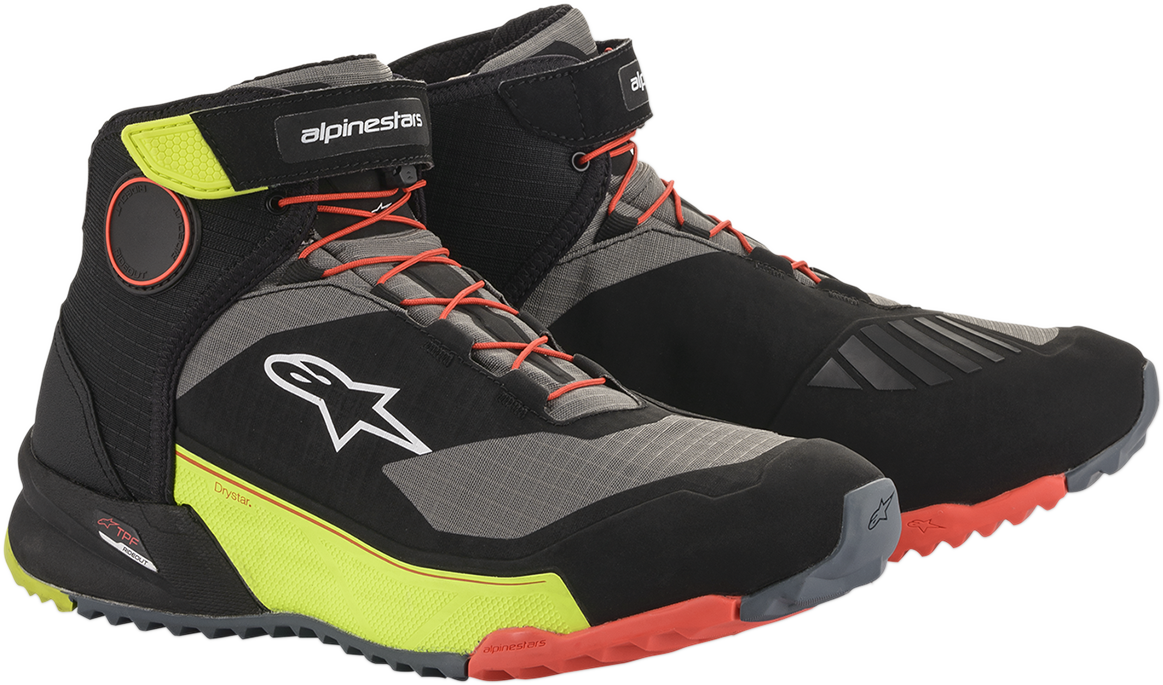 ZAPATOS ALPINESTARS CR-X DS AMARILLO NEGRO GRIS