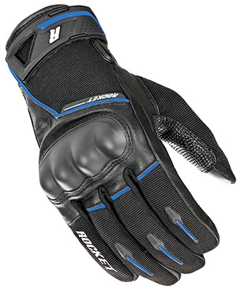 GUANTES JOE ROCKET SUPER MOTO NEGRO/AZUL