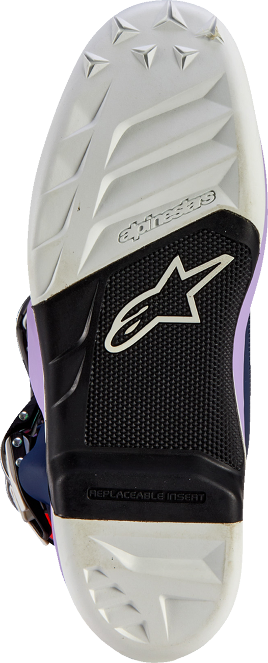 BOTAS ALPINESTARS IMPERIAL PÚRPURA/ORO/NEGRO