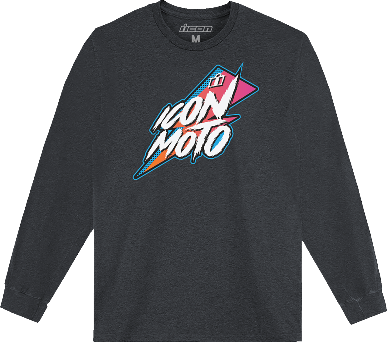 CAMISETA ICON RAD DAWN MANGA LARGA CARBÓN HEATHER