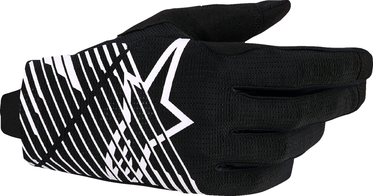 GUANTES MOTOCROSS ALPINESTARS RADAR PRO NEGRO/BLANCO
