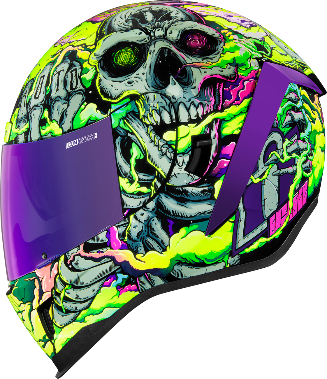 CASCO INTEGRAL ICON AIRFORM HIPPY DIPPY MORADO