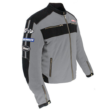 CHAQUETA JOE ROCKET SEEKER GRIS/NEGRO