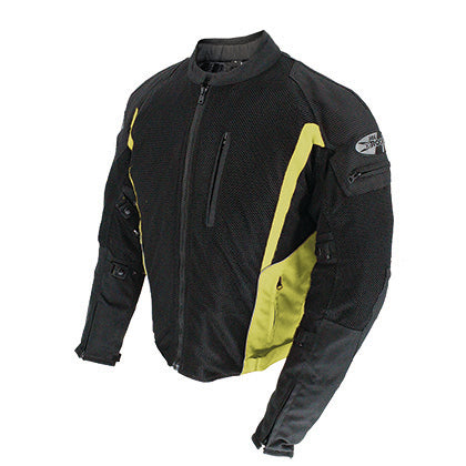 CHAQUETA JOE ROCKET ANALOG NEGRO/ALTA VISIBILIDAD