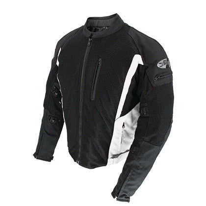 CHAQUETA TEXTIL JOE ROCKET ANALOG NEGRO/BLANCO