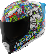 CASCO INTEGRAL ICON ULTRAFLITE DOODLE 3 AZUL