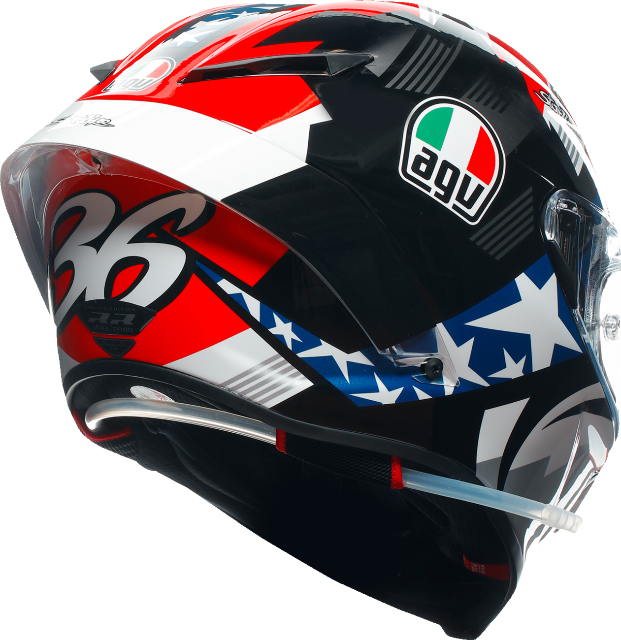 CASCO INTEGRAL AGV PISTA GP RR ECE EDICIÓN LIMITADA AMARILLO FLUORESCENTE