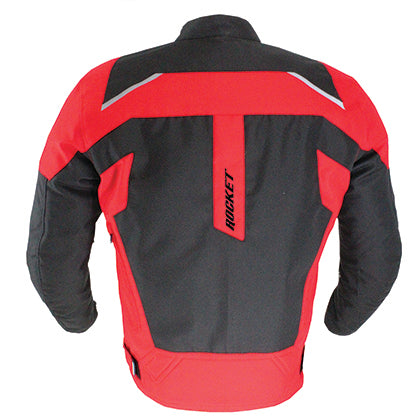CHAQUETA JOE ROCKET STAGE 1 NEGRO ROJO
