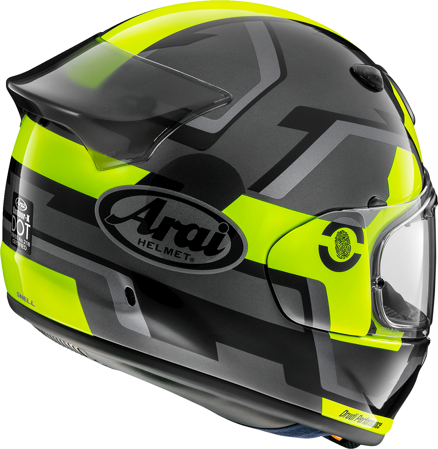 CASCO INTEGRAL ARAI HELMETS CONTOUR-X FLO AMARILLO