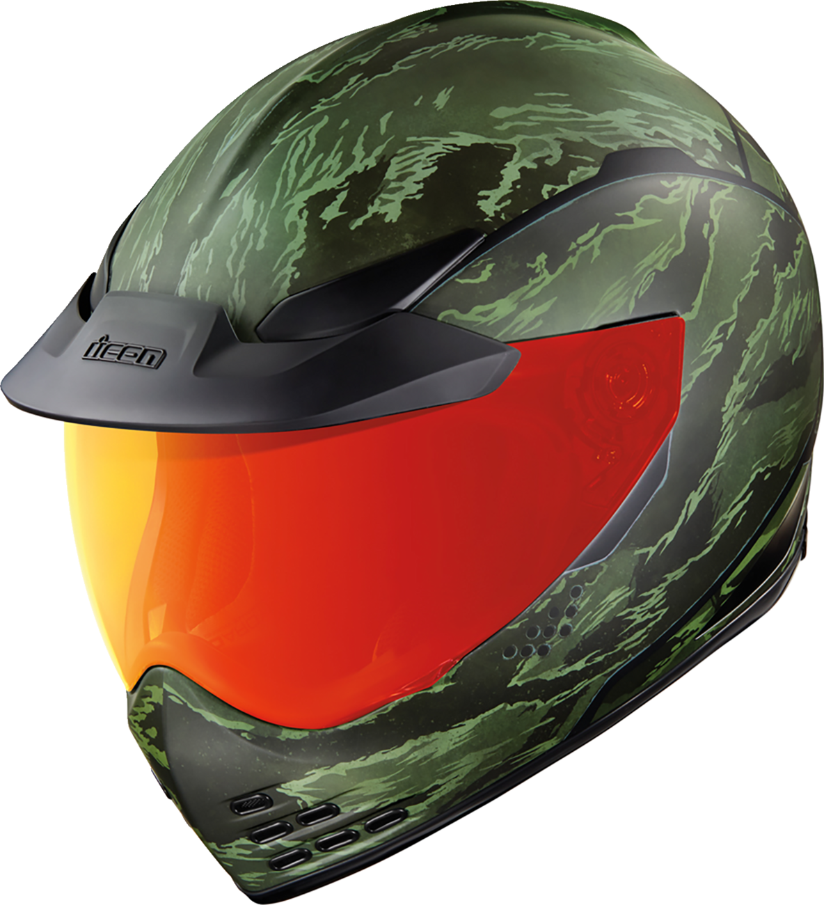 CASCO ICON DOMAIN TIGERBLOOD VERDE