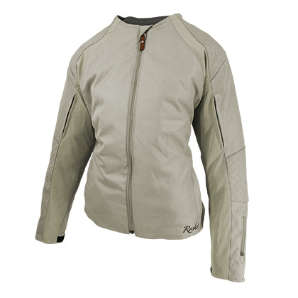 CHAQUETA JOE ROCKET CURVE PARA DAMA PLATEADO