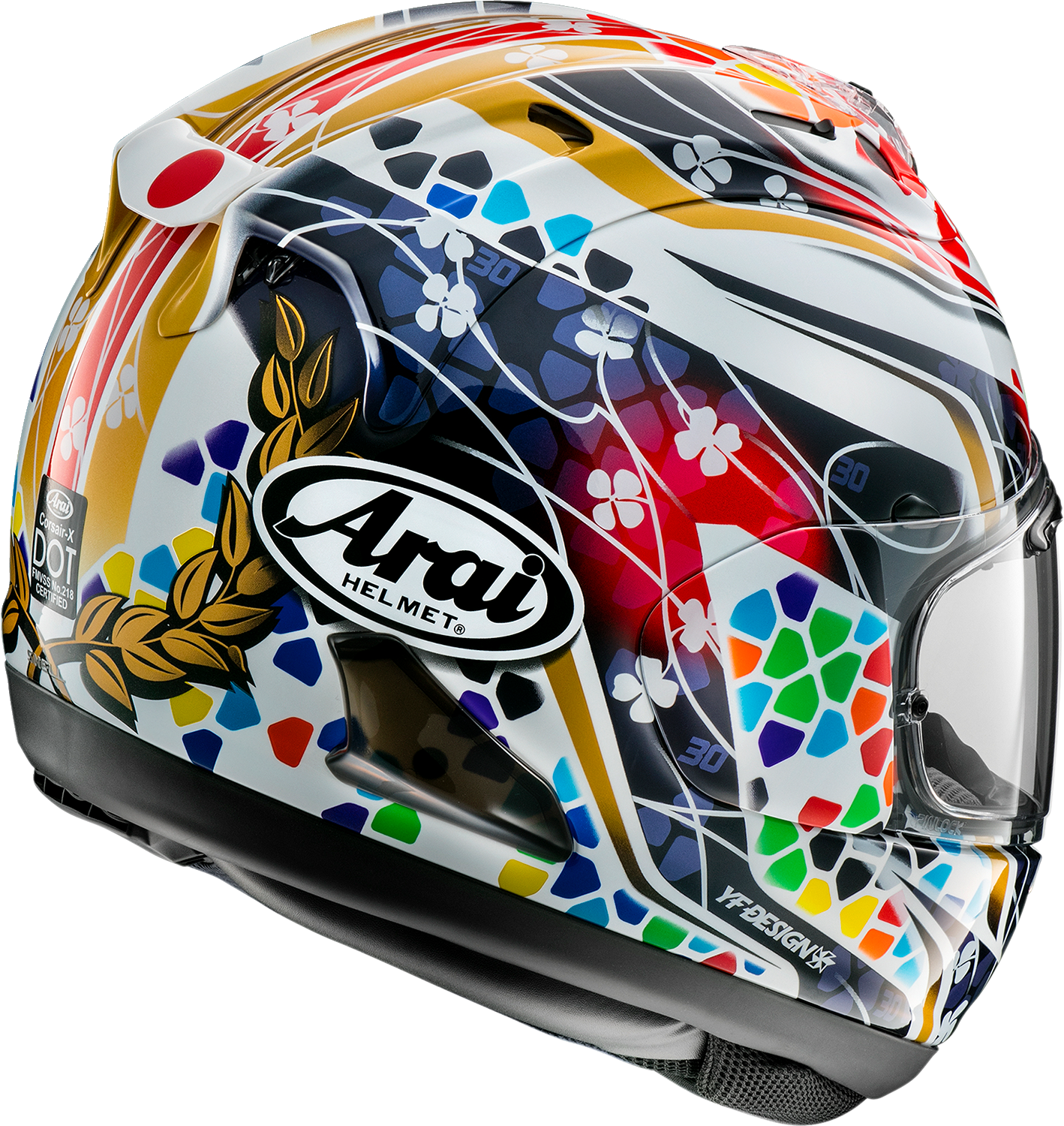 CASCO INTEGRAL ARAI CORSAIR-X NAKAGAMI-3