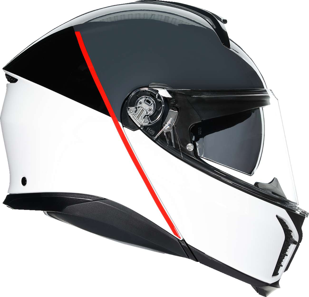 CASCO AGV TOURMODULAR BALANCE ROJO GRIS