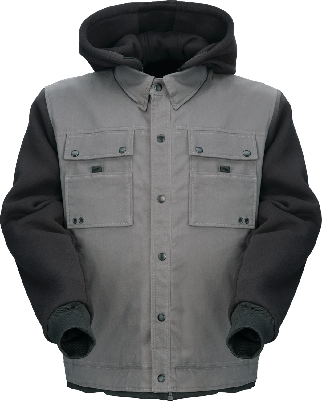 CHAQUETA Z1R JAYROD GRIS/NEGRO
