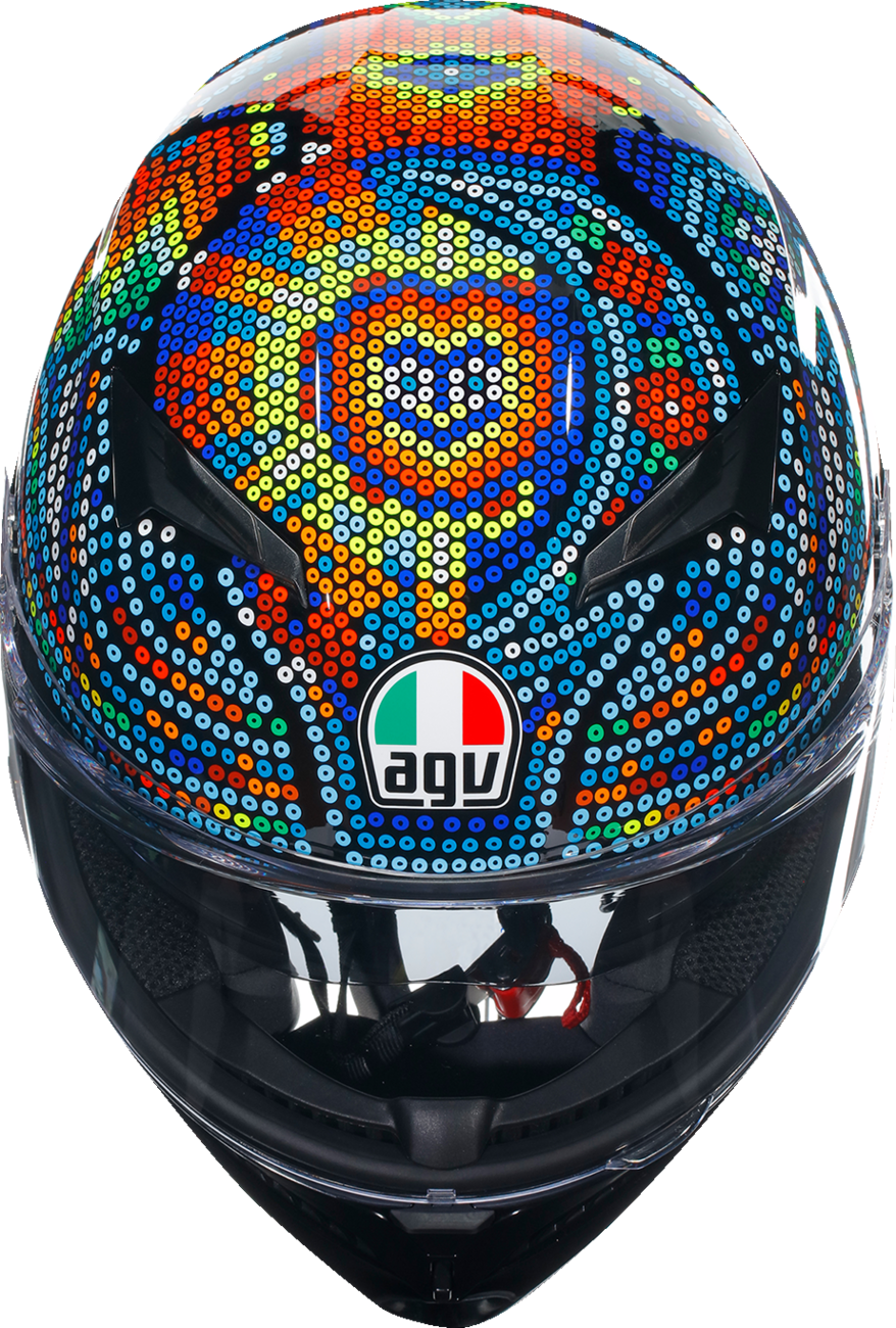 CASCO INTEGRAL AGV K3 ROSSI WINTER TEST 2018
