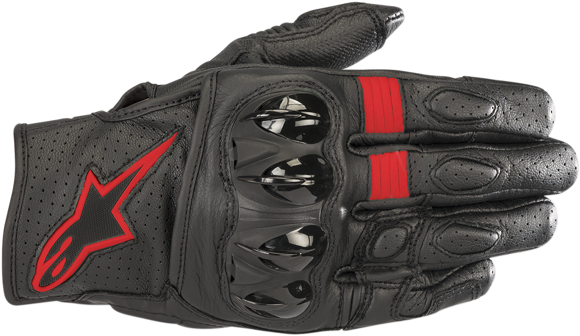 GUANTES ALPINESTARS CELER V2 NEGRO/ROJO