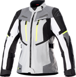 CHAQUETA ALPINESTARS STELLA BOGOTA DRYSTAR GRIS/NARANJA/BLANCO PARA DAMA